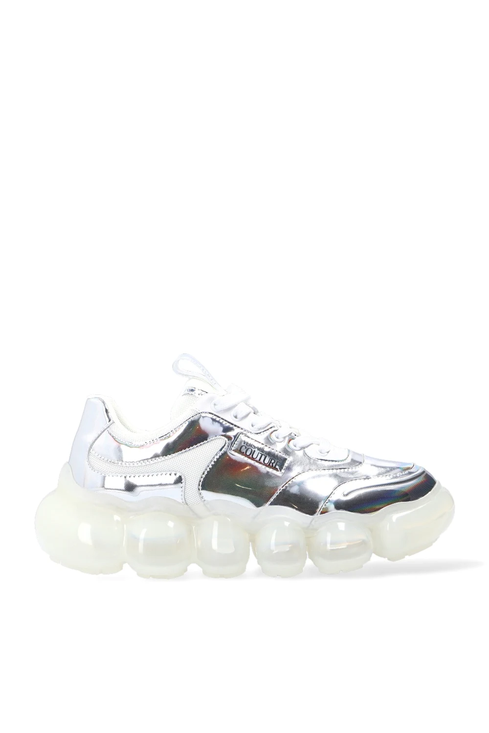 SILVER Sneakers with logo