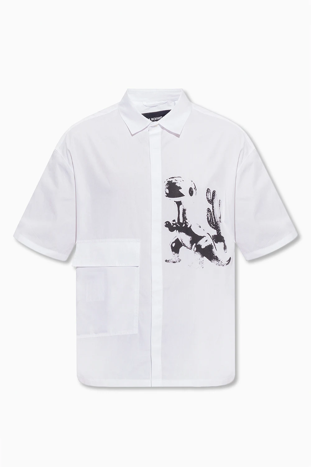 Shirt with short sleeves