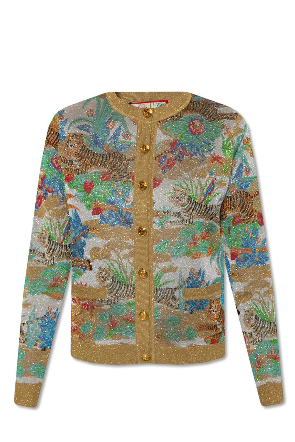 Jacquard cardigan from the ‘Gucci Tiger’ collection