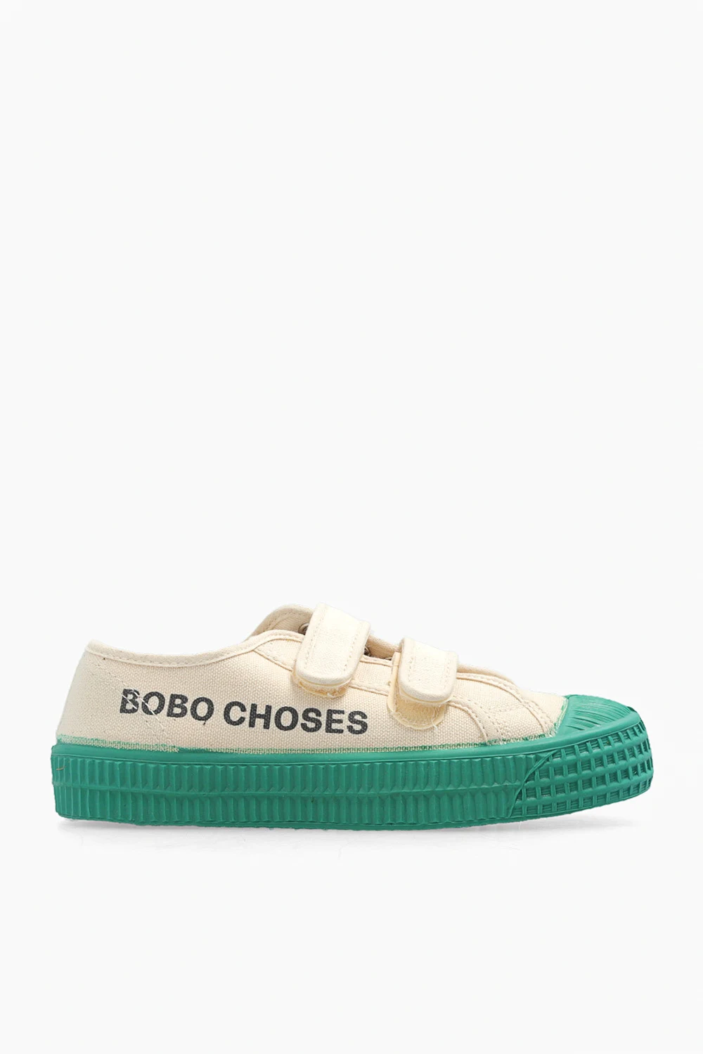 cream Sneakers with logo