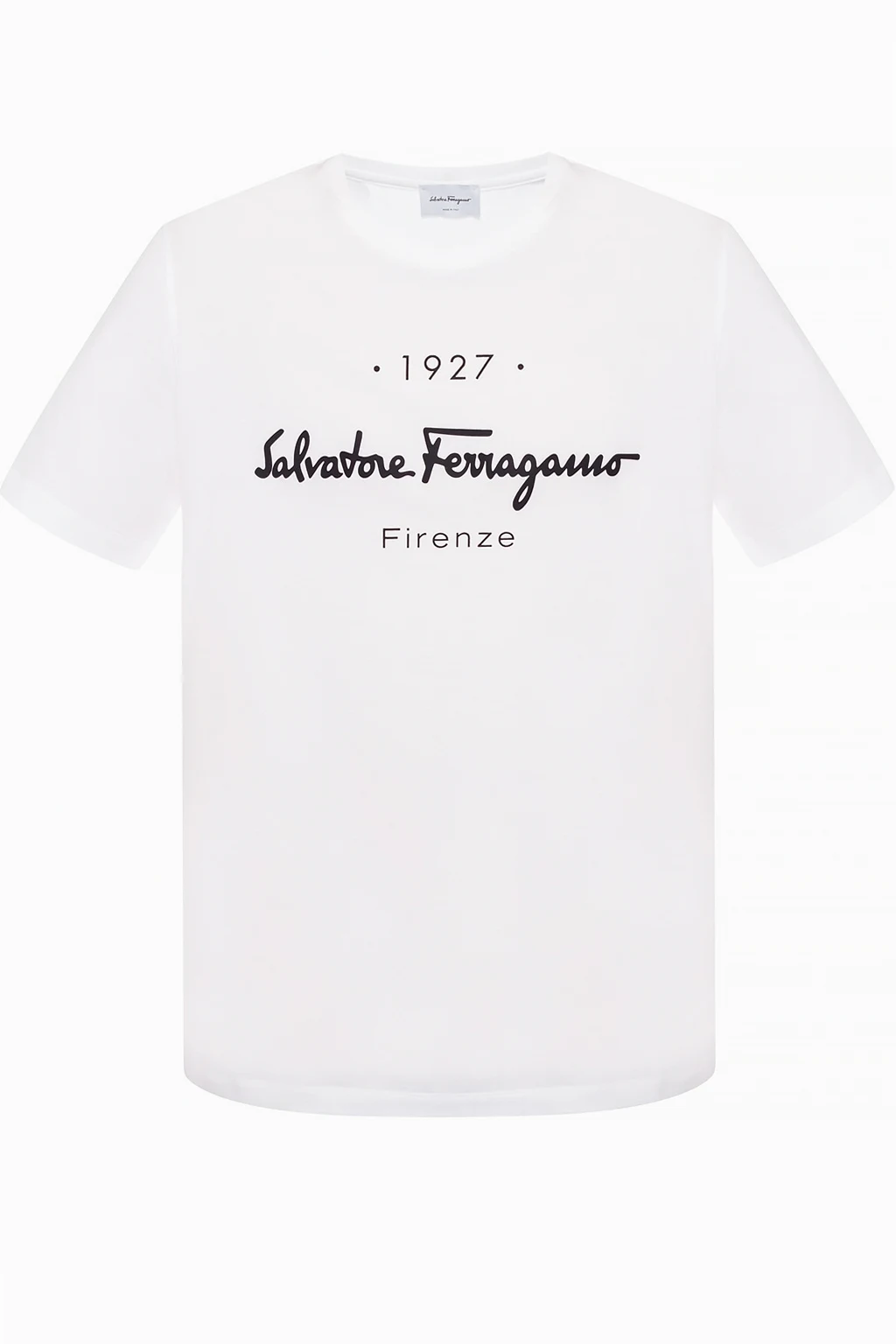 T-shirt z wypukłym logo