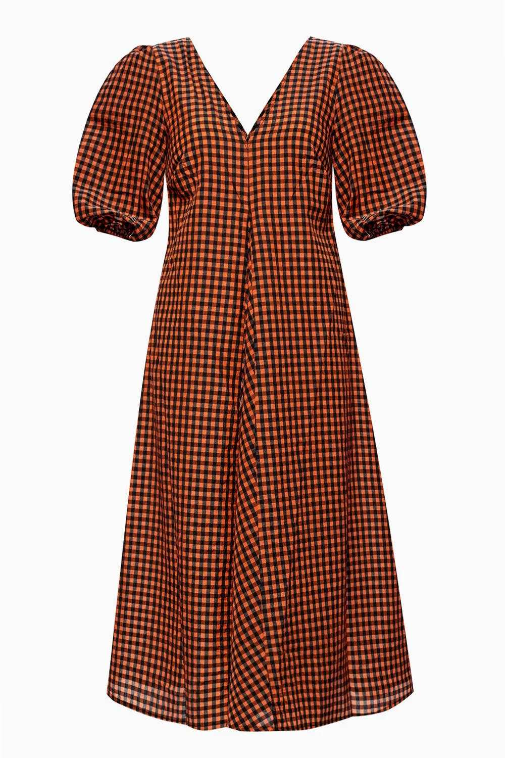 Puff sleeve dress