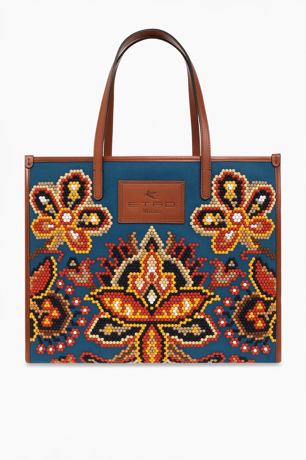 Patterned shopper bag