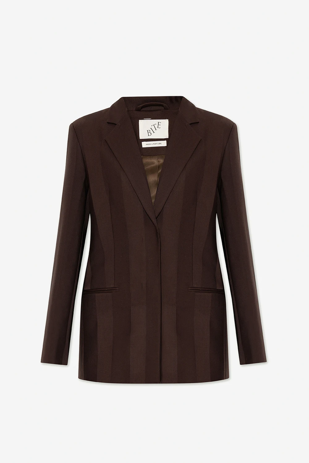 Checked blazer