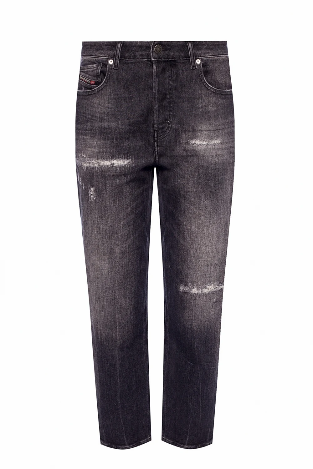 GREY ‘D-Aryel’ distressed jeans