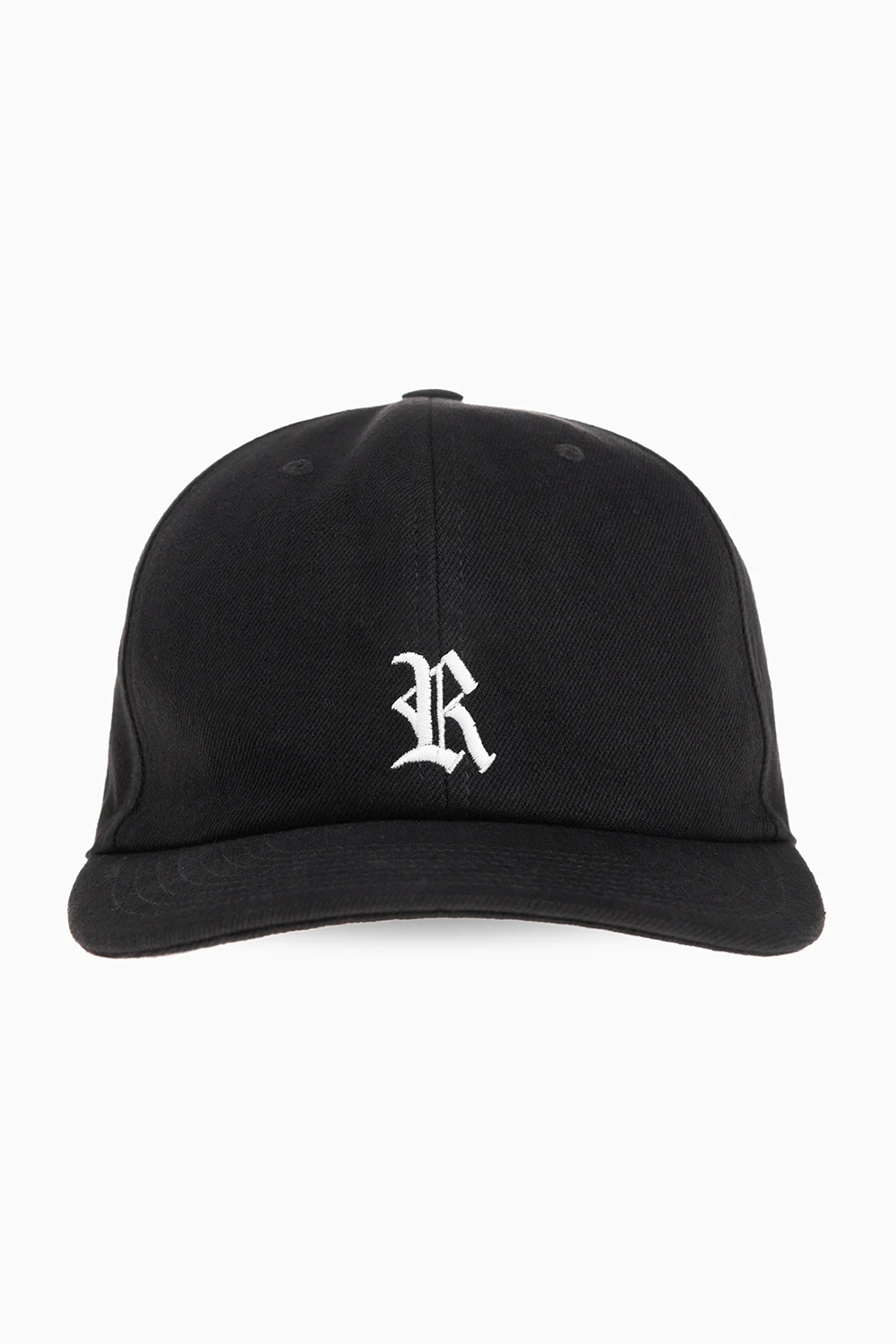 BLACK Baseball cap with logo