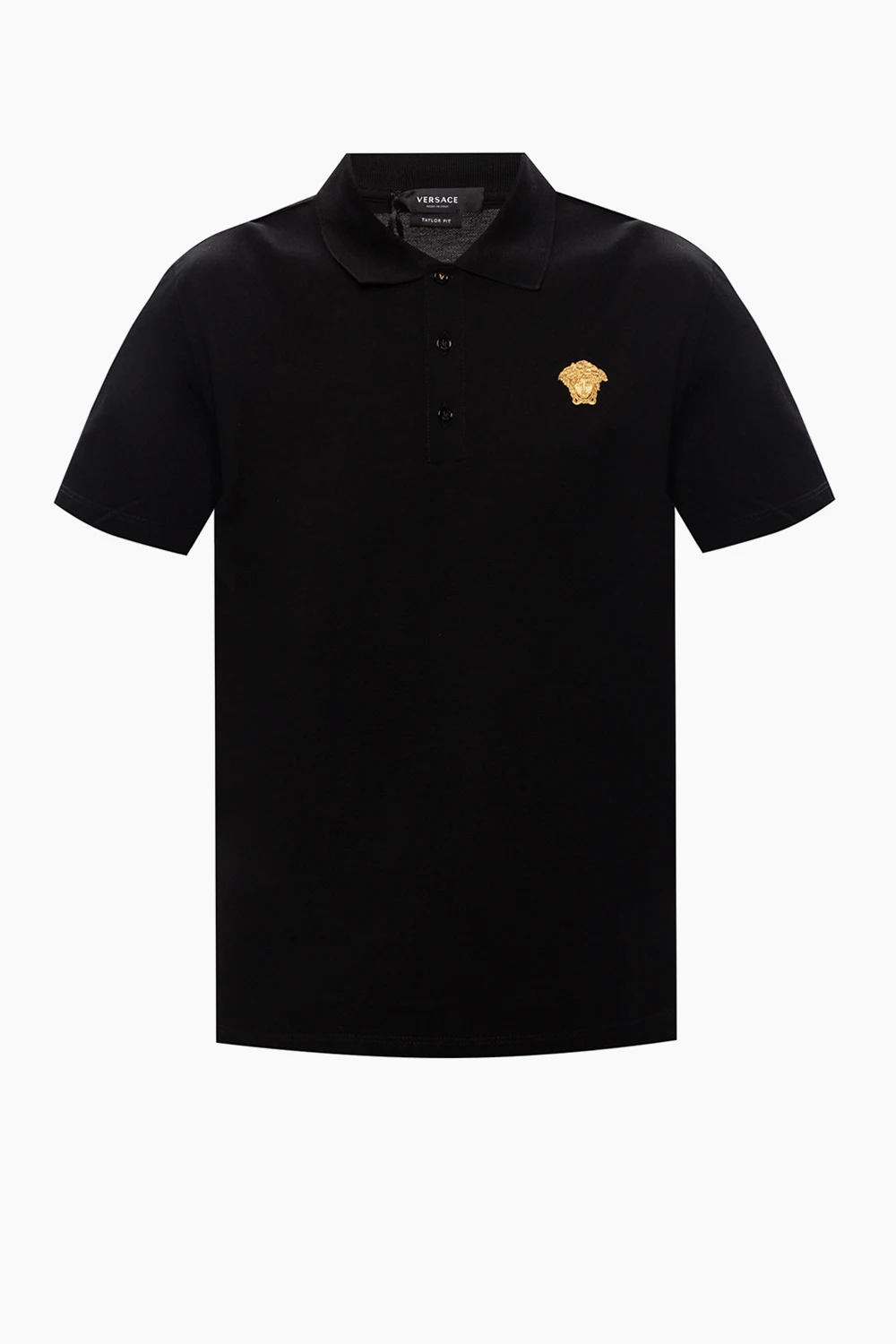 BLACK Logo polo shirt