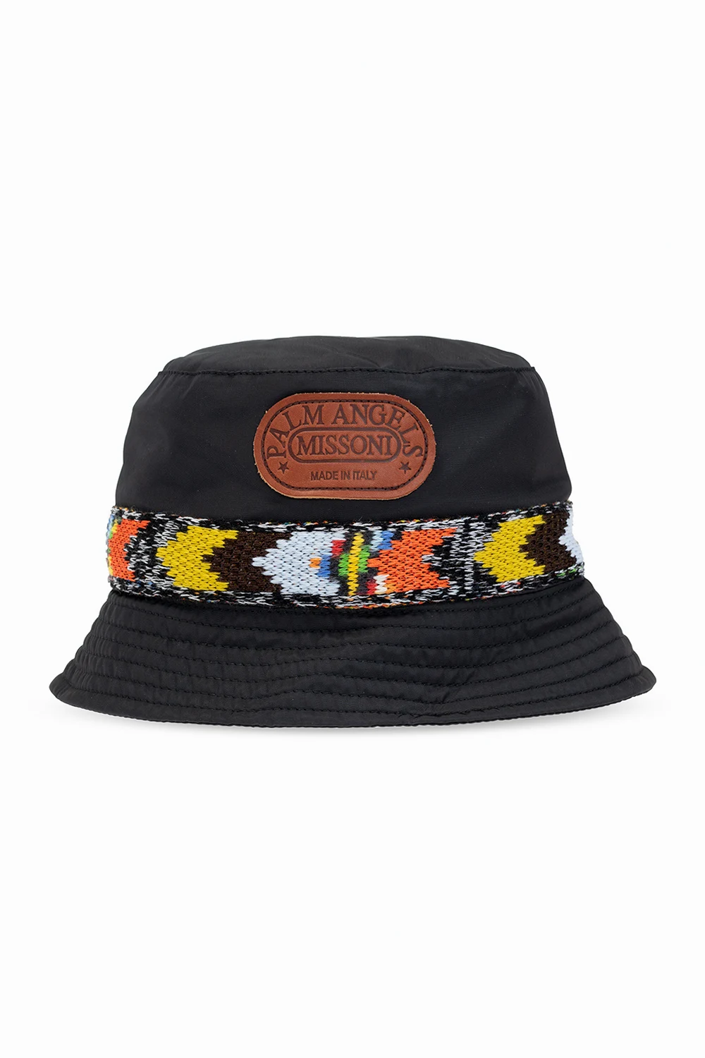 BLACK Logo patched hat