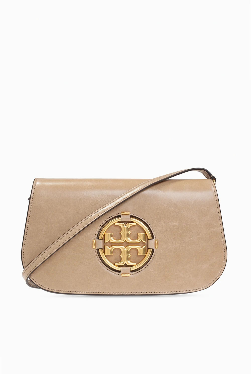 beige ‘Miller Small’ shoulder bag with logo