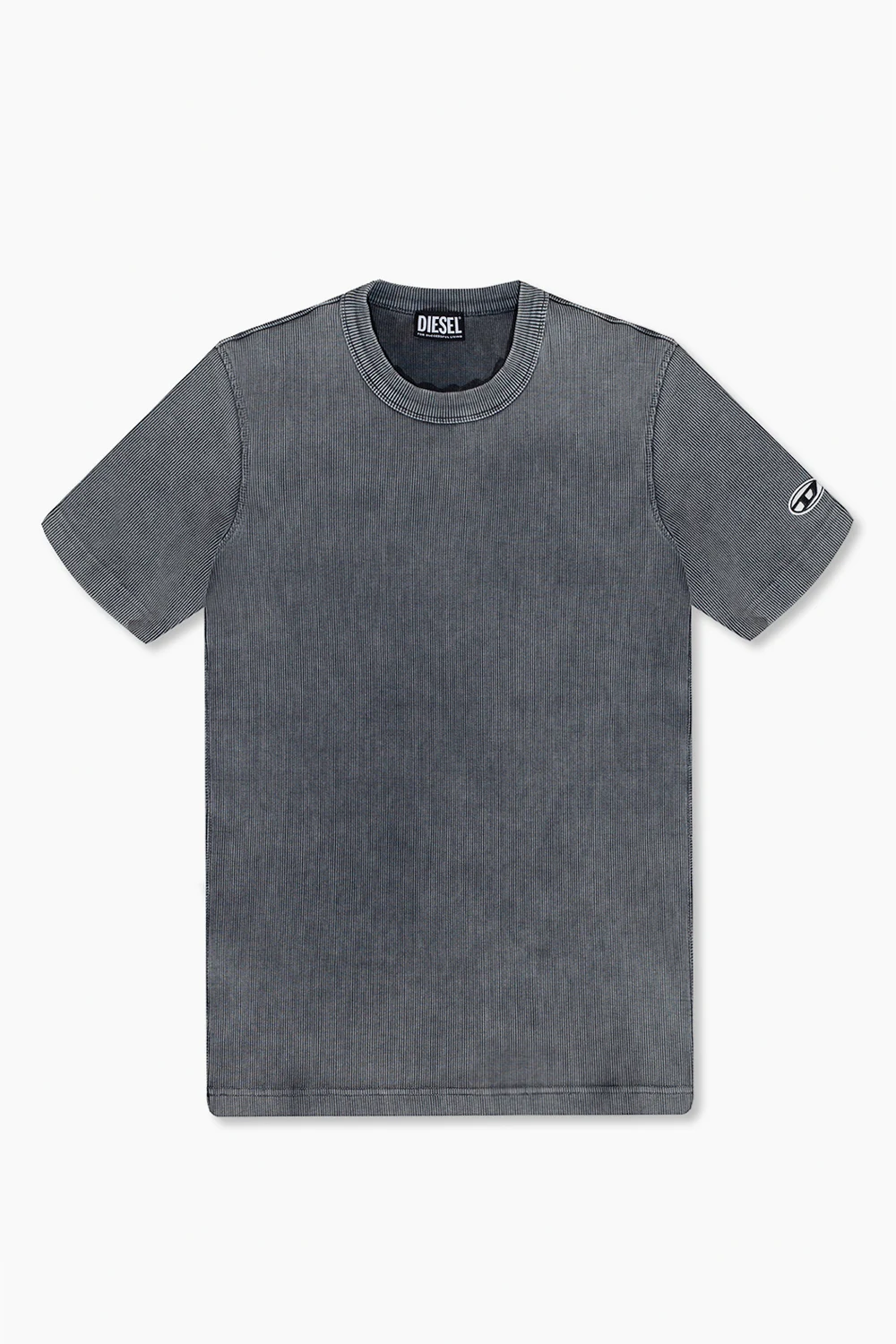 Prążkowany T-shirt ‘T-Ruffle’
