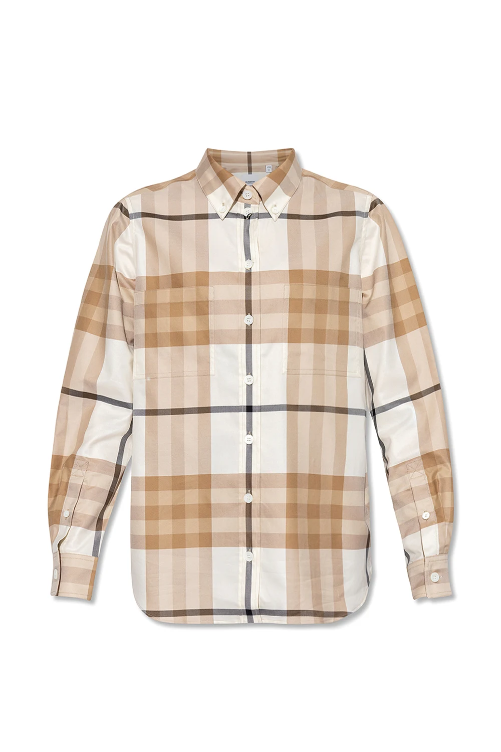 cream ‘Anette’ checked shirt