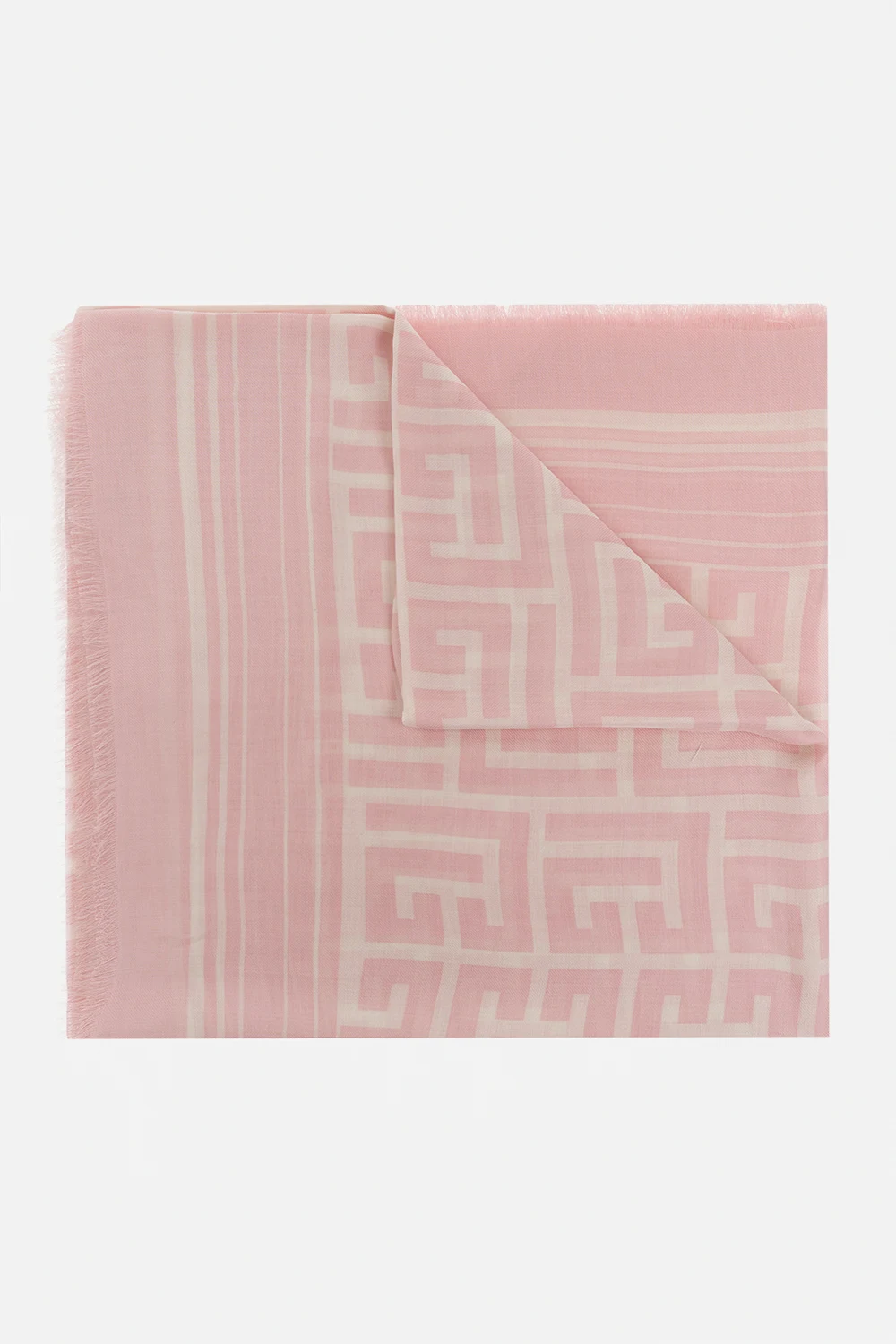 PINK Patterned scarf