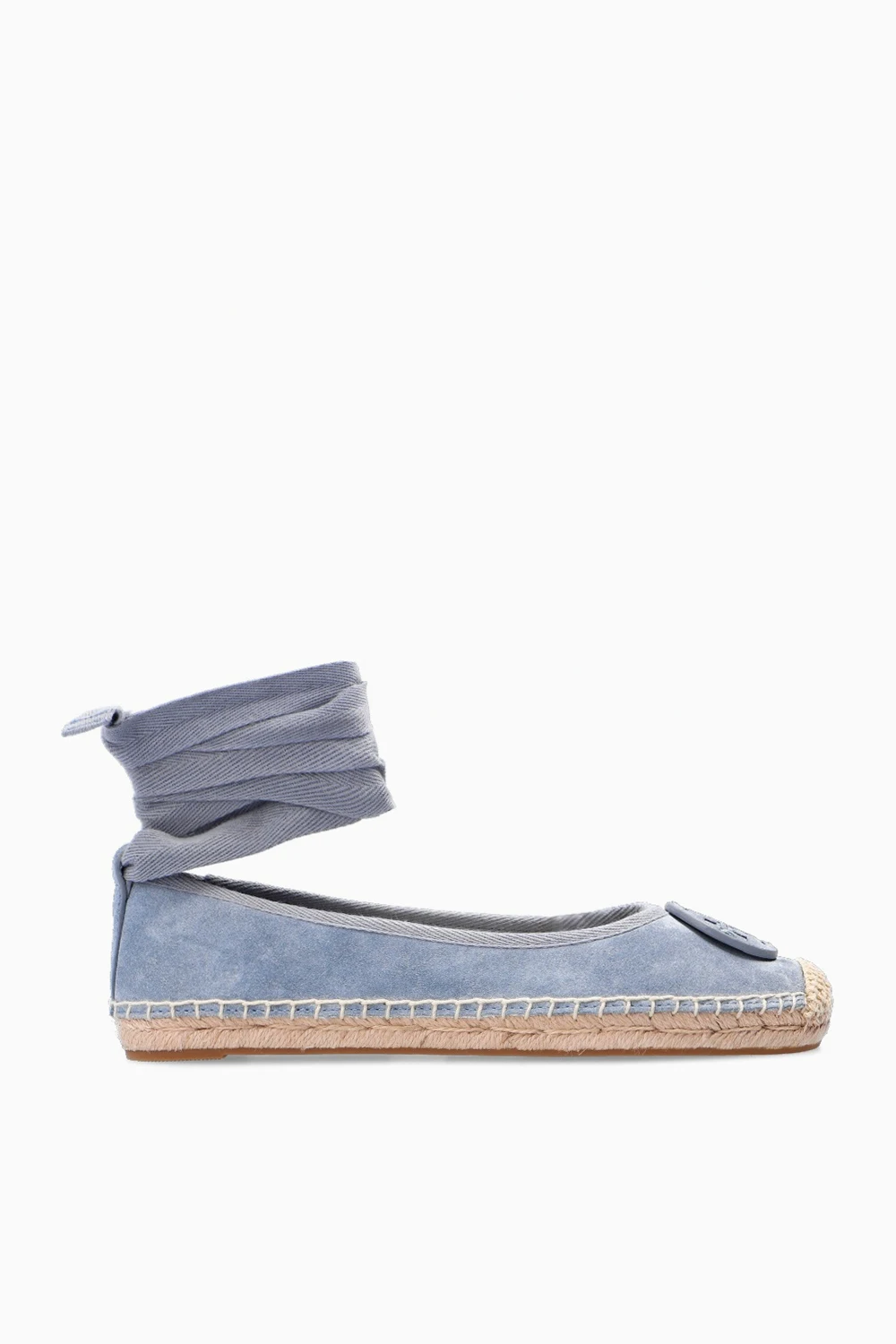 BLUE ‘Minnie’ espadrilles with ankle ties