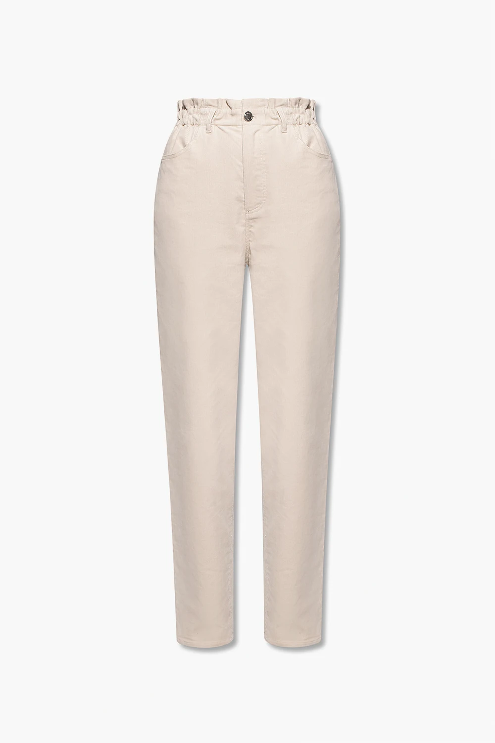cream Corduroy trousers