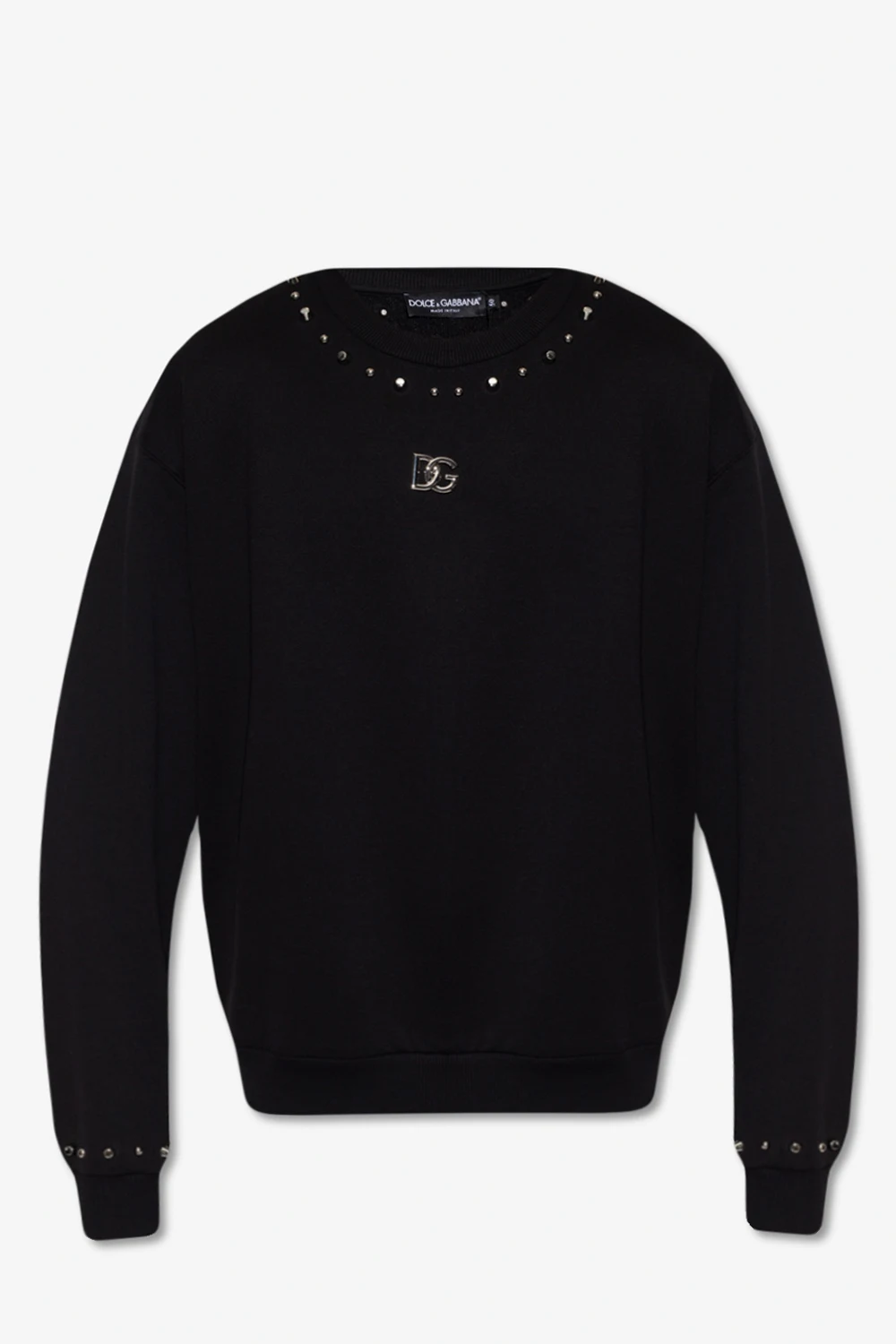BLACK Studded sweatshirt
