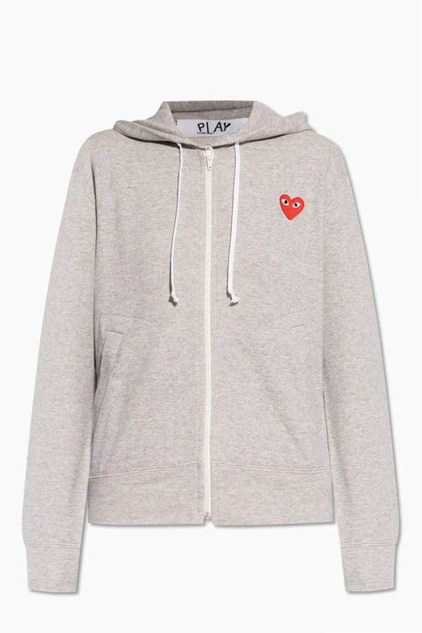 GRAU Reißverschluss-Sweatshirt