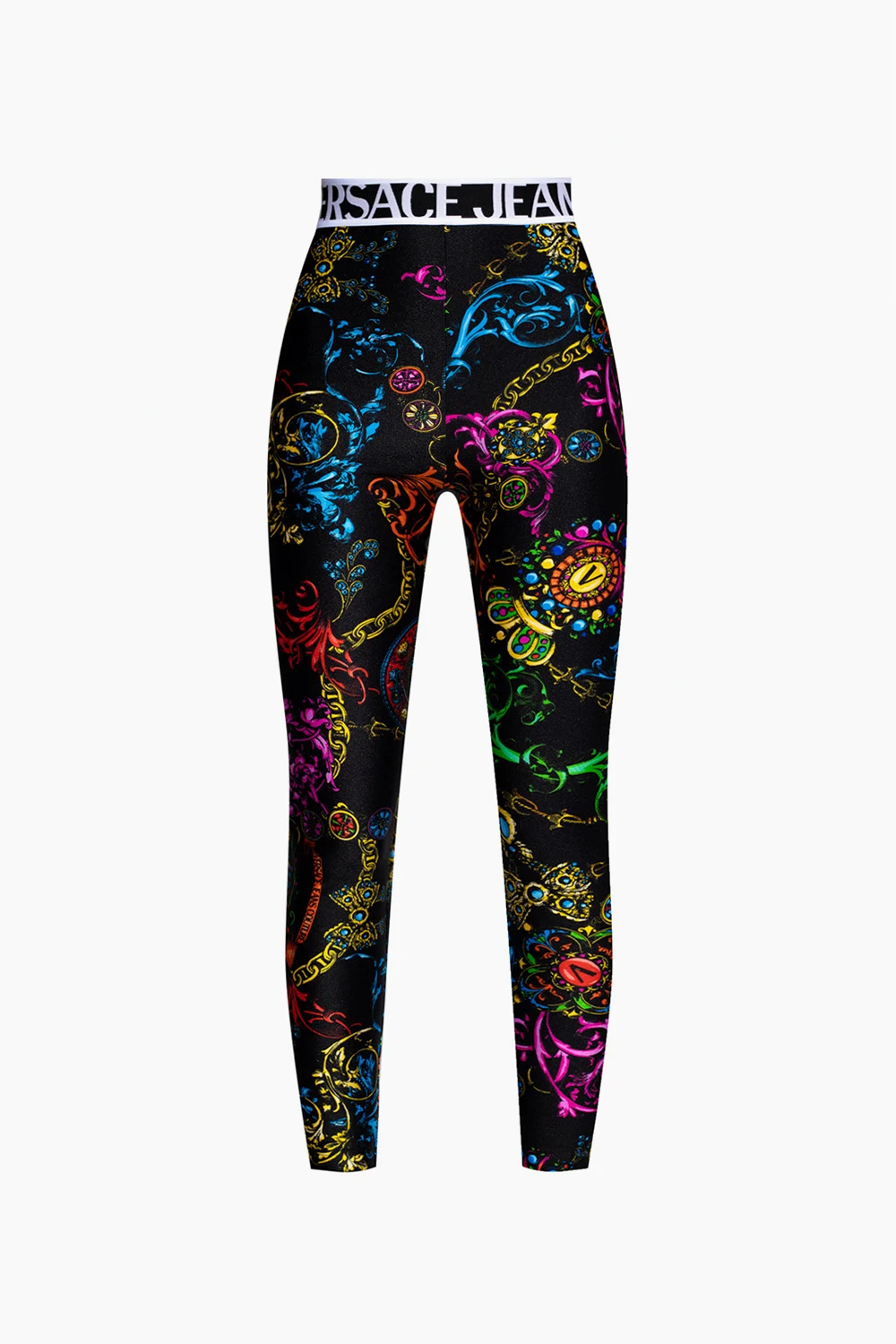 MULTICOLOUR Barocco-printed leggings
