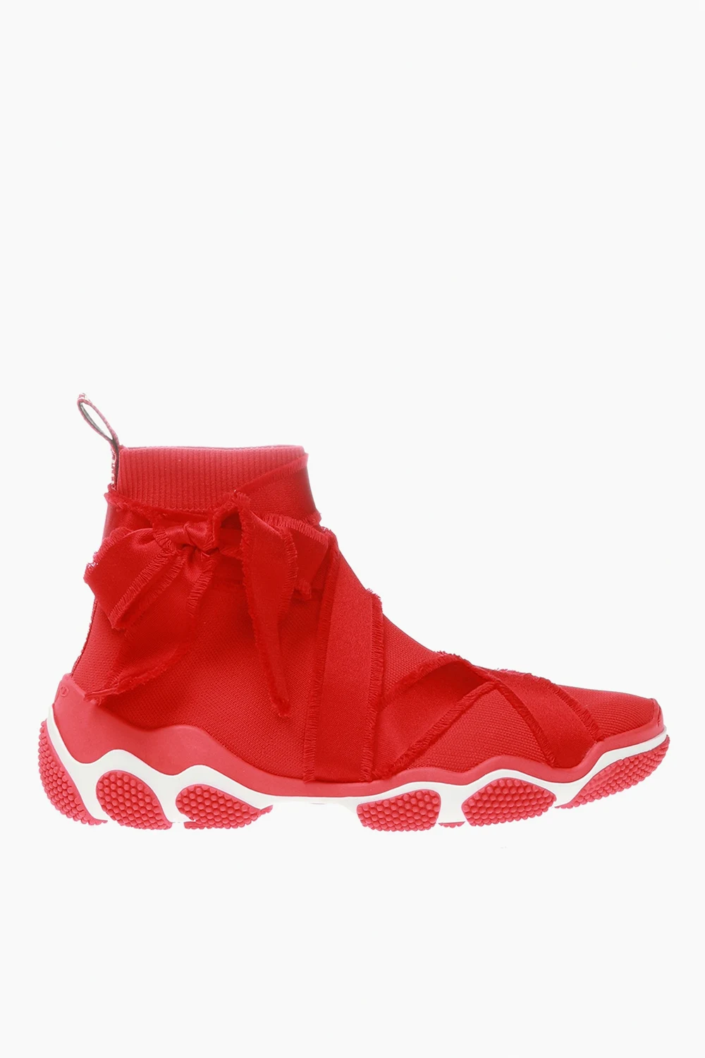 RED Sneakers with sock