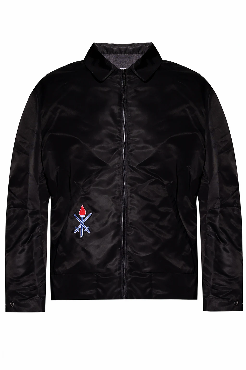 Jacket with logo