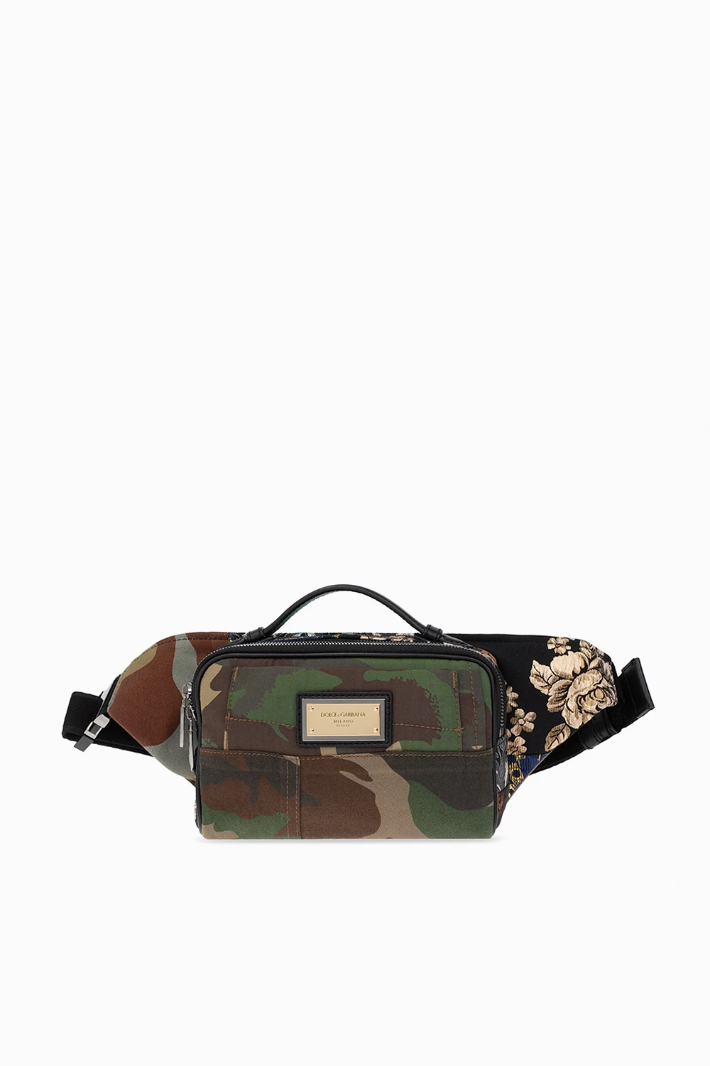 MULTICOLOUR Belt bag in contrasting fabrics