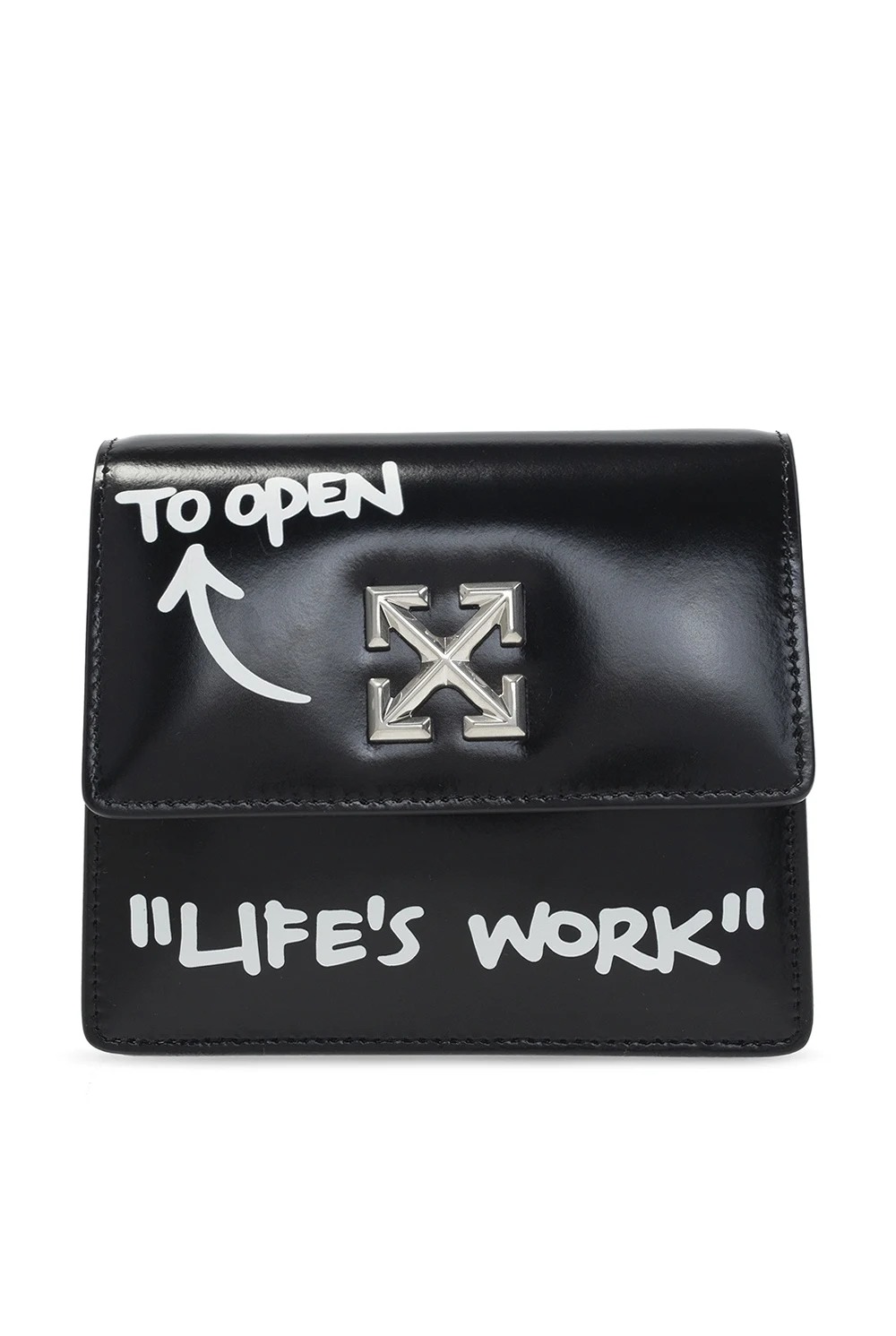 Branded shoulder bag