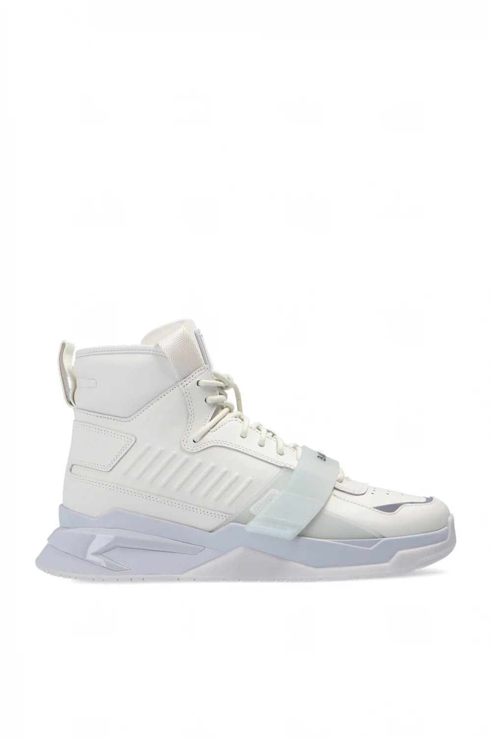 WHITE ‘B-Ball’ sneakers with logo
