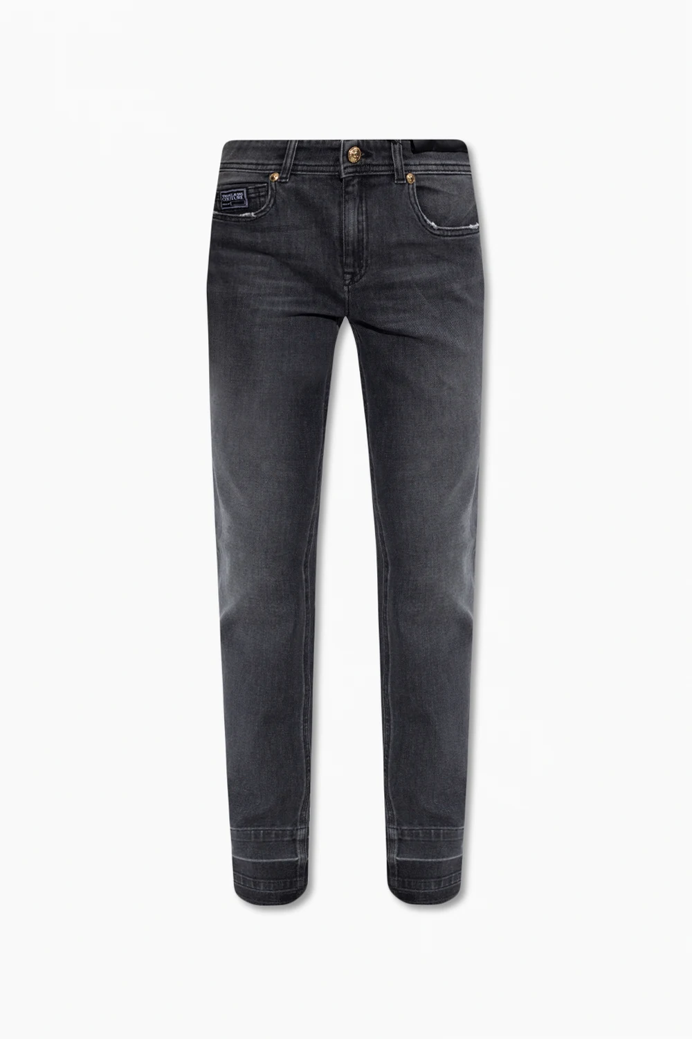 BLACK Distressed jeans