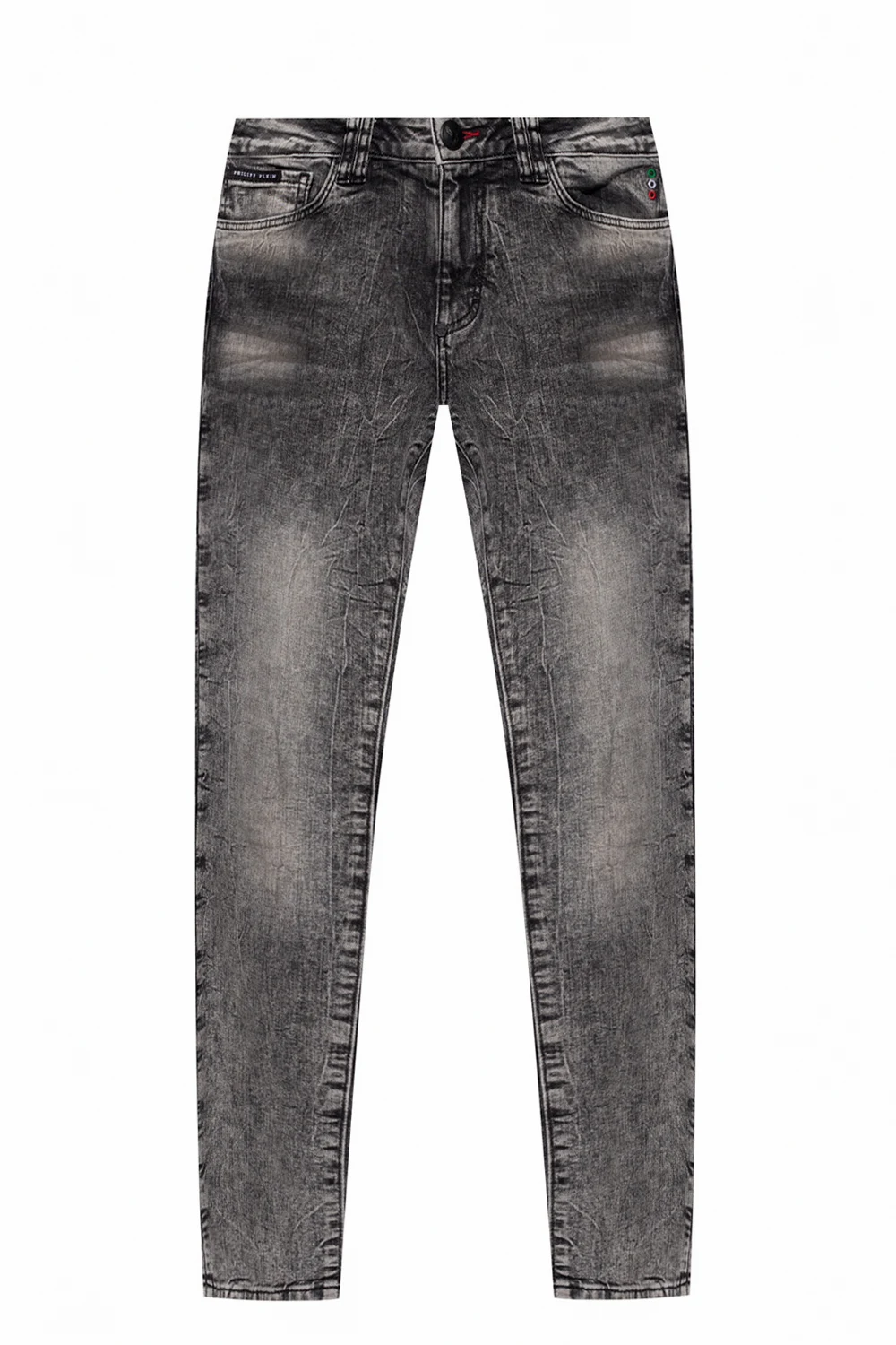 Jeans with worn effect