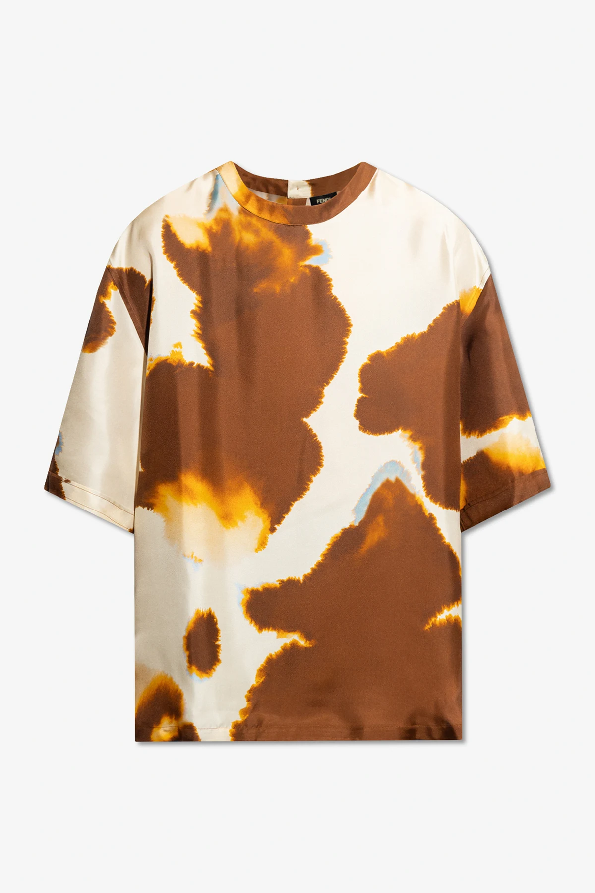 Jedwabny t-shirt