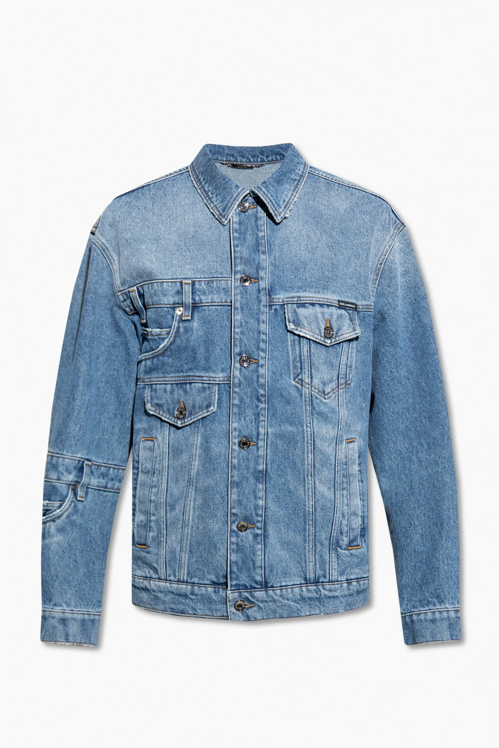 BLUE Denim jacket with pockets