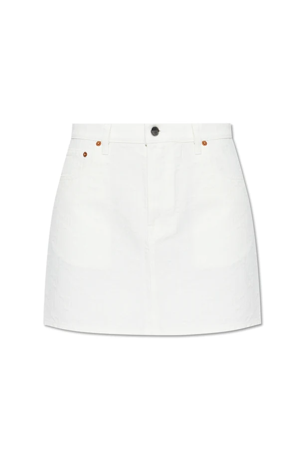 WEISS Rock mit Monogramm