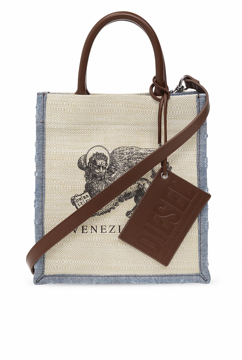 beige 'TOURISTA SMALL’ shopper bag