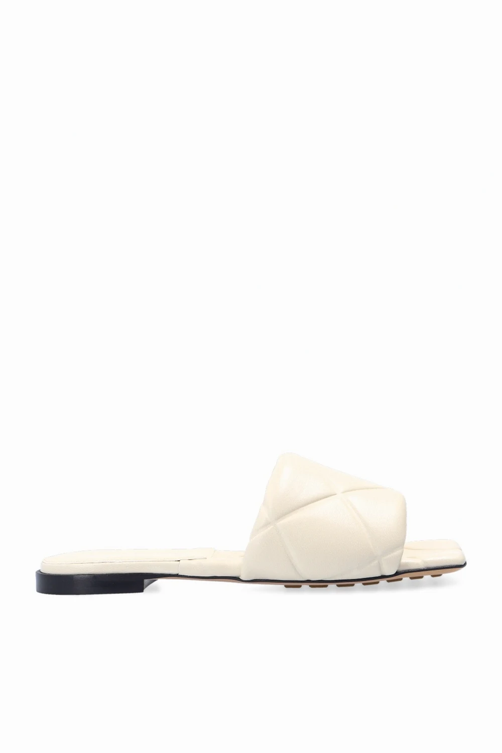 ‘The Rubber Lido’ leather mules