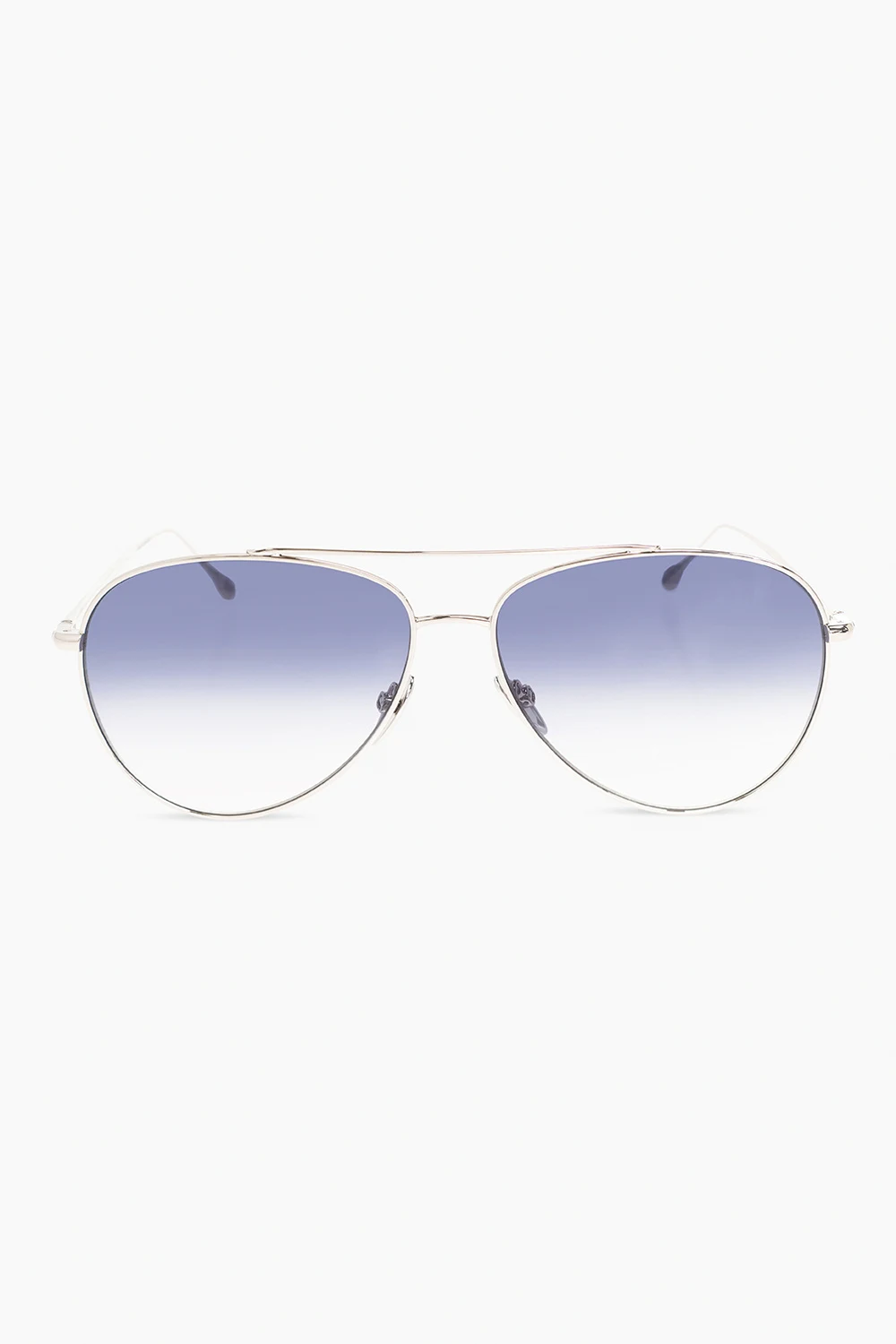 NAVY BLUE Logo-engraved sunglasses
