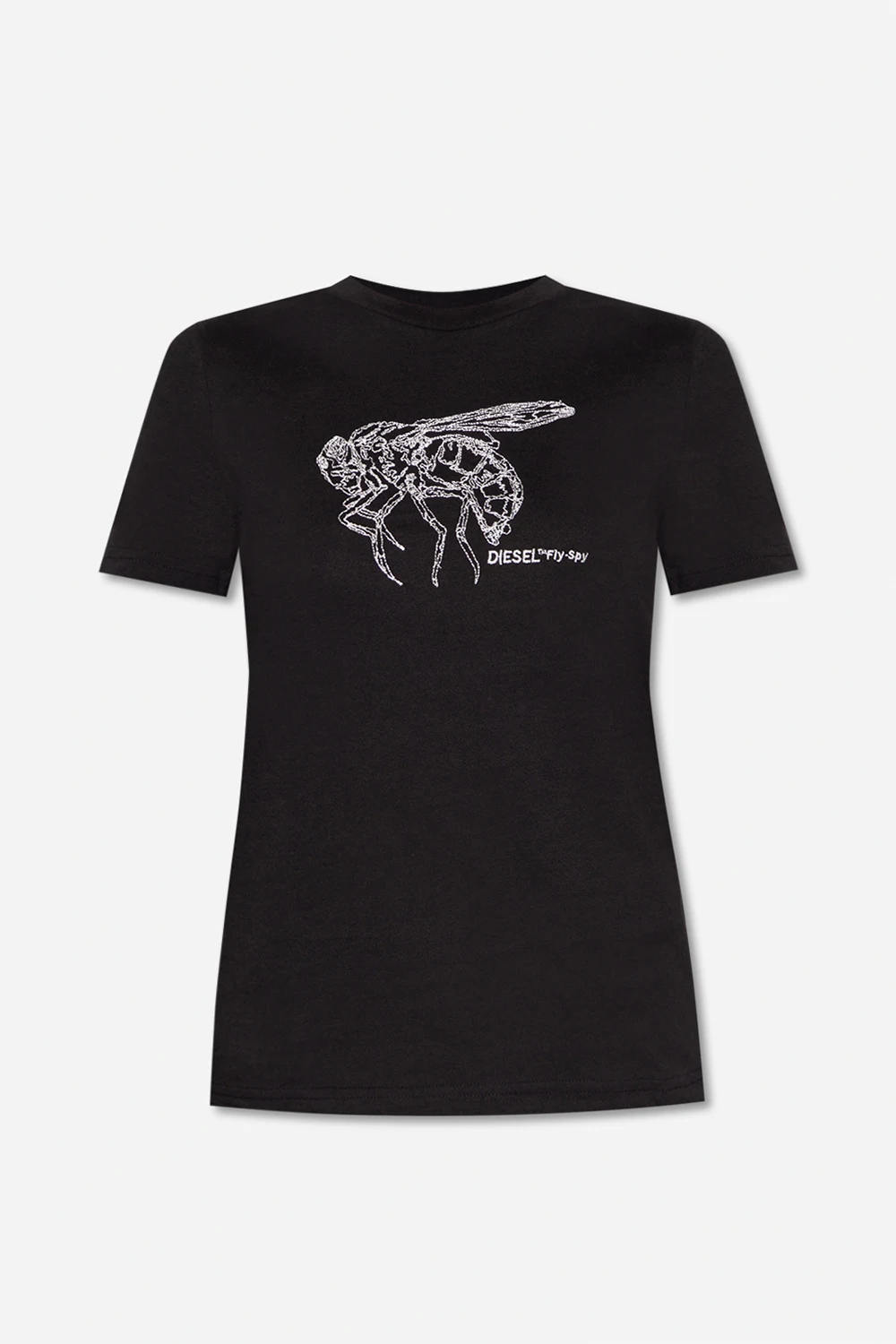 BLACK ‘T-REG’ T-shirt