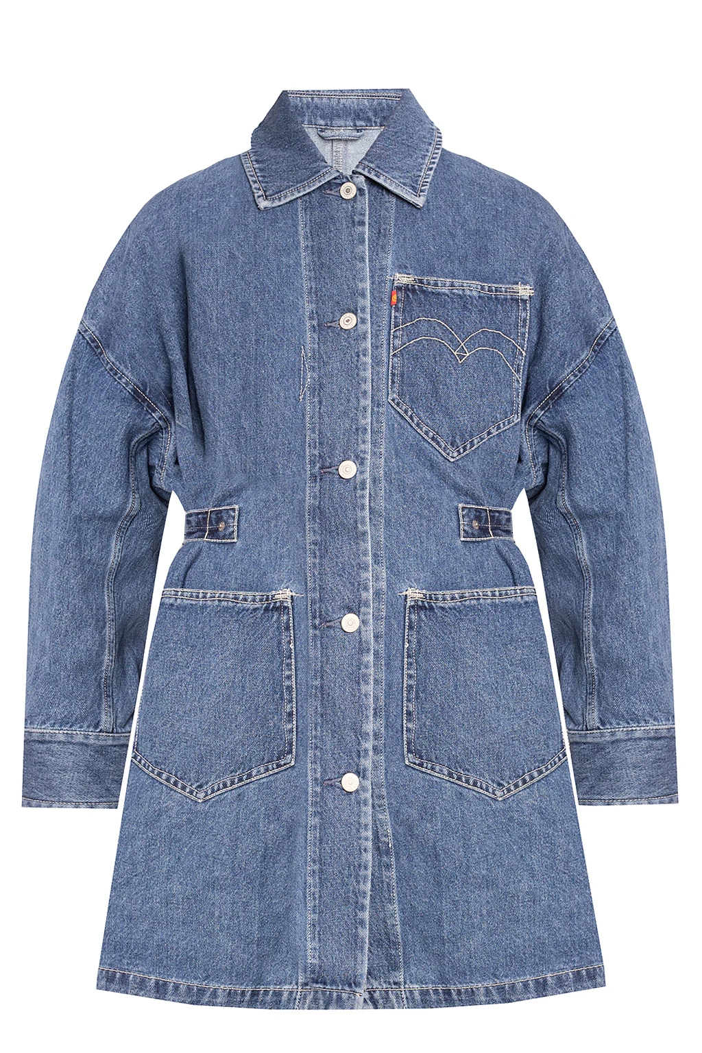 Denim jacket ‘Red’ collection