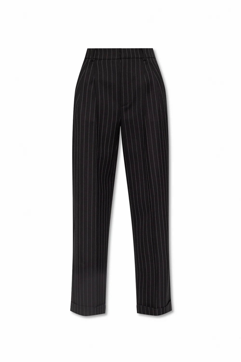Pleat-front trousers