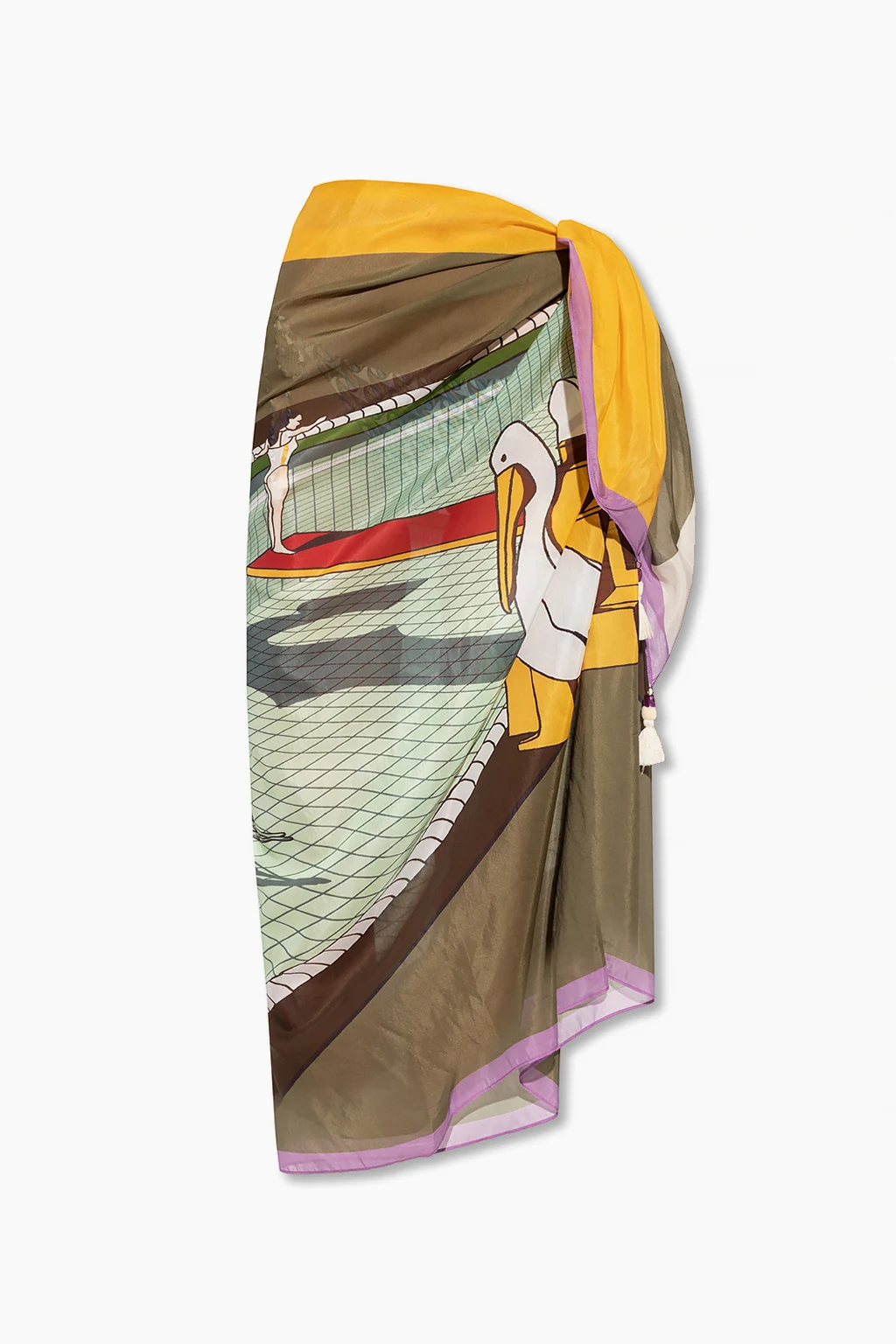 MULTICOLOUR Printed pareo