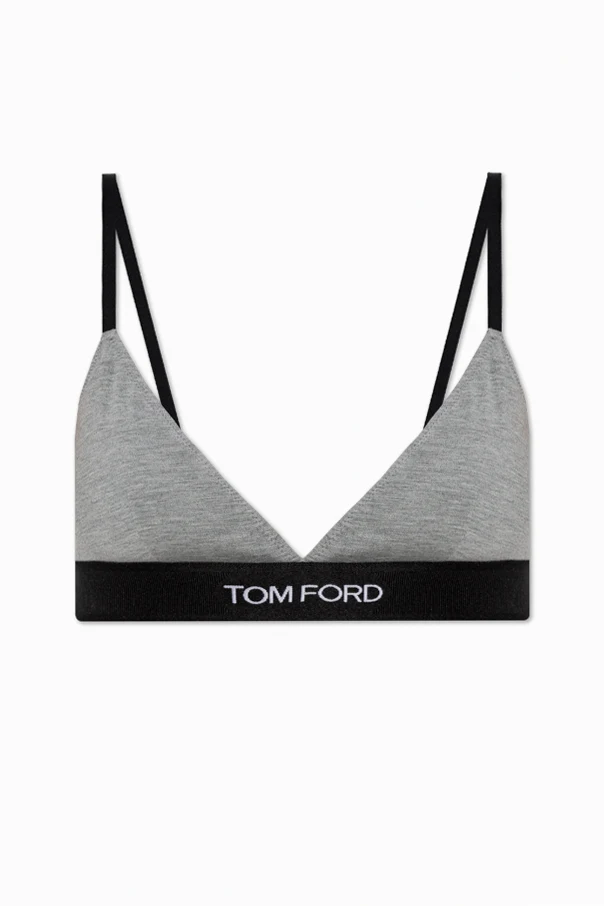 SZARY Biustonosz z logo