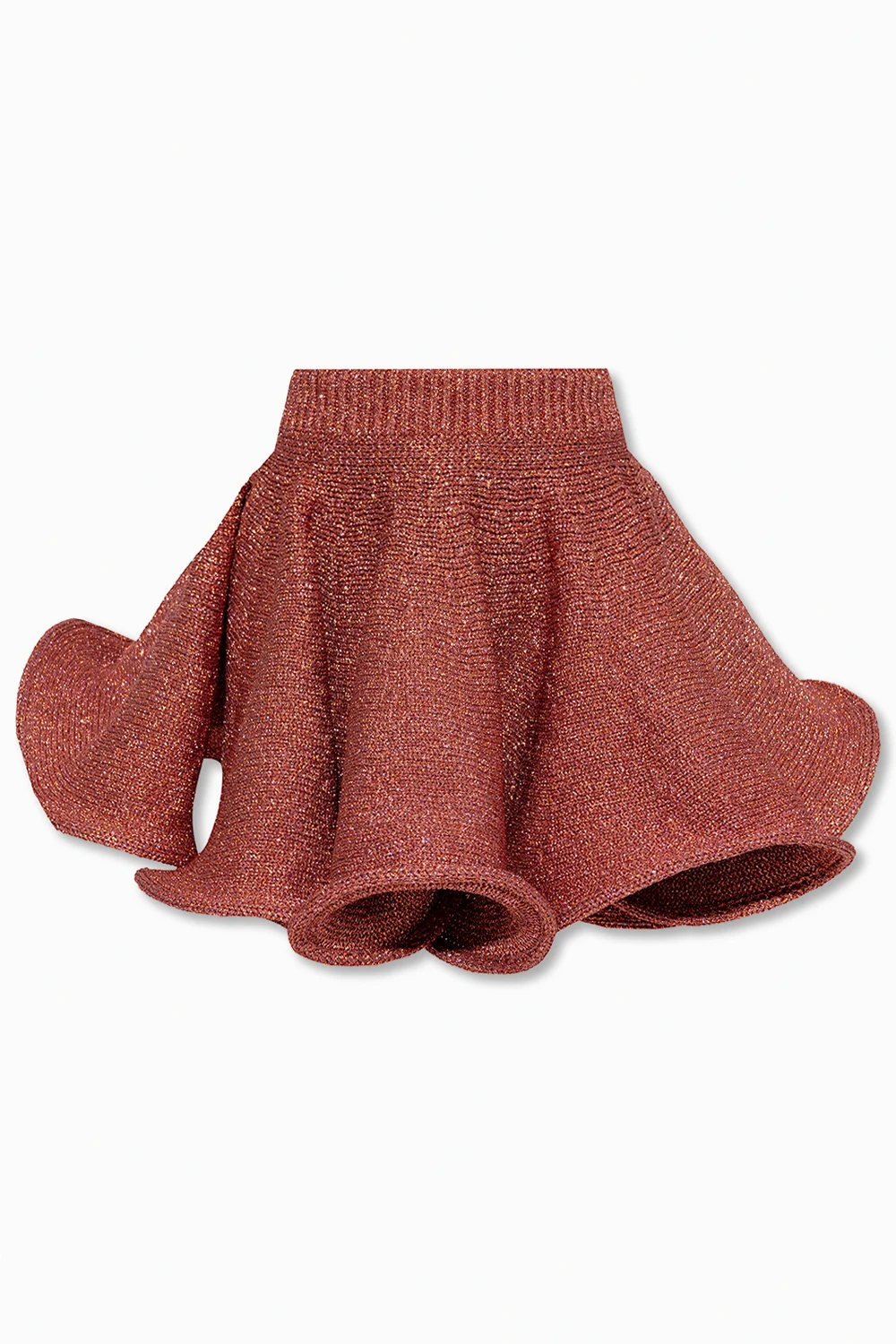 PINK Skirt with lurex threads