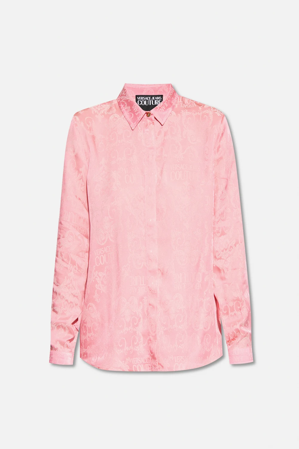 PINK Patterned shirt with long sleeves
