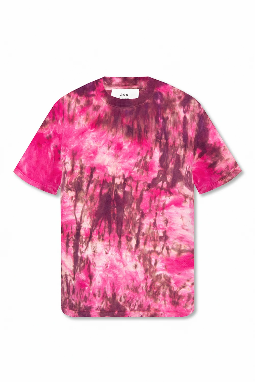 T-shirt z efektem tie-dye’