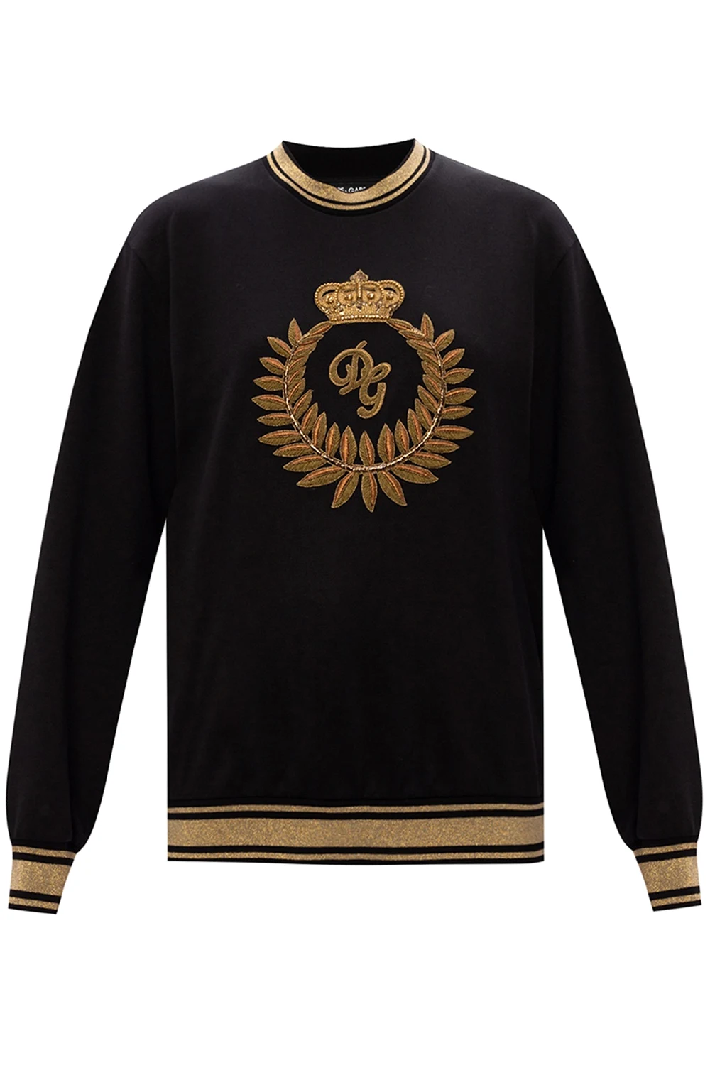 BLACK Sweatshirt with logo