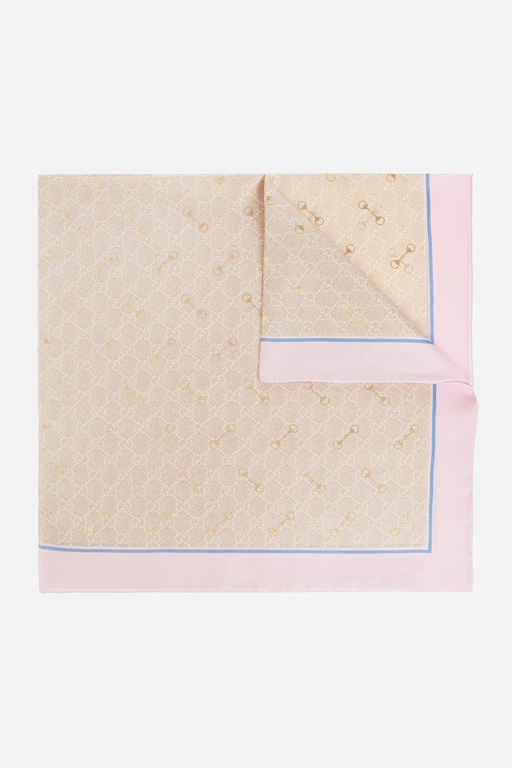 beige Silk scarf