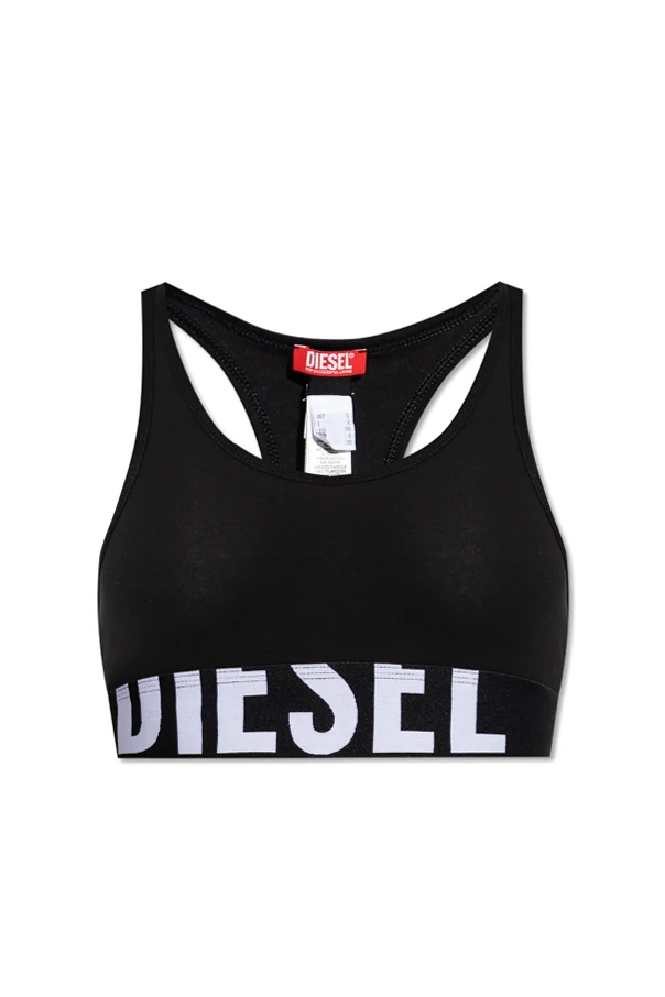 CZARNY Biustonosz `UFSB-COTTON-RACE-BRALETTE`