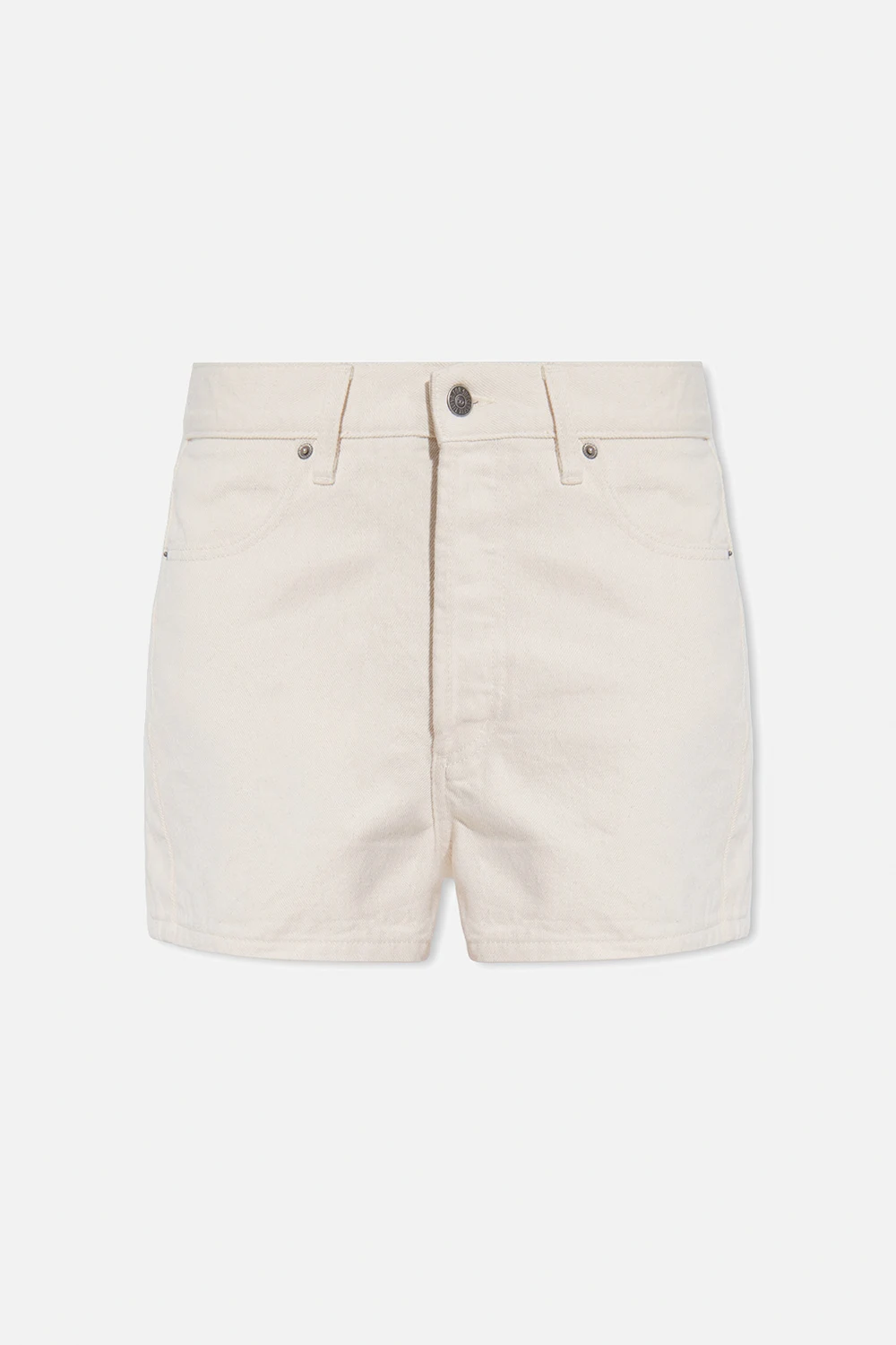 cream ‘D-GER’ denim shorts