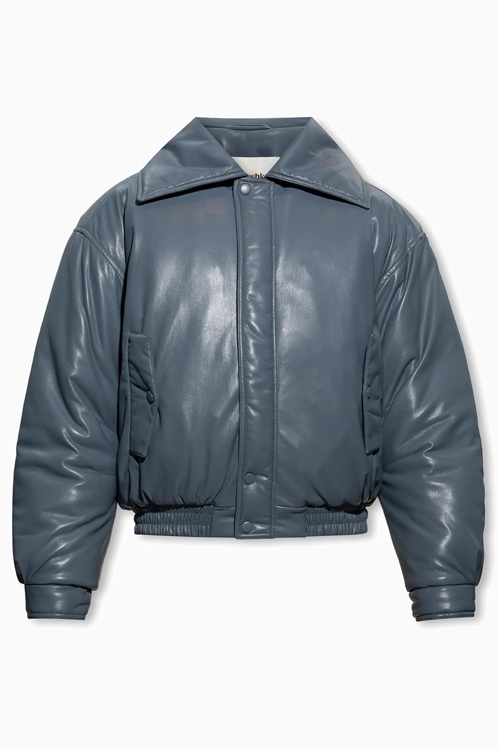 BLUE ‘Aldo’ vegan-leather insulated jacket
