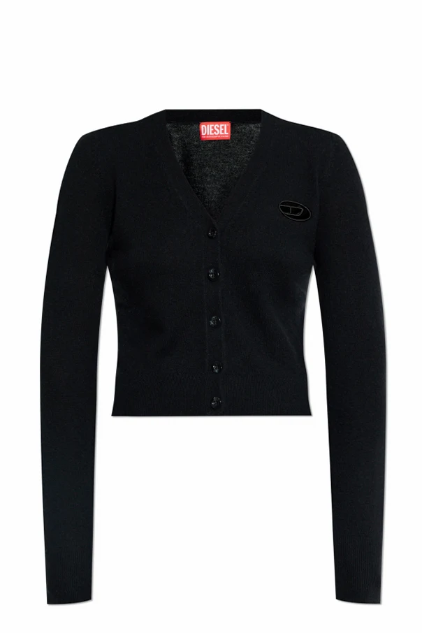 CZARNY Kardigan `M-ARTE`