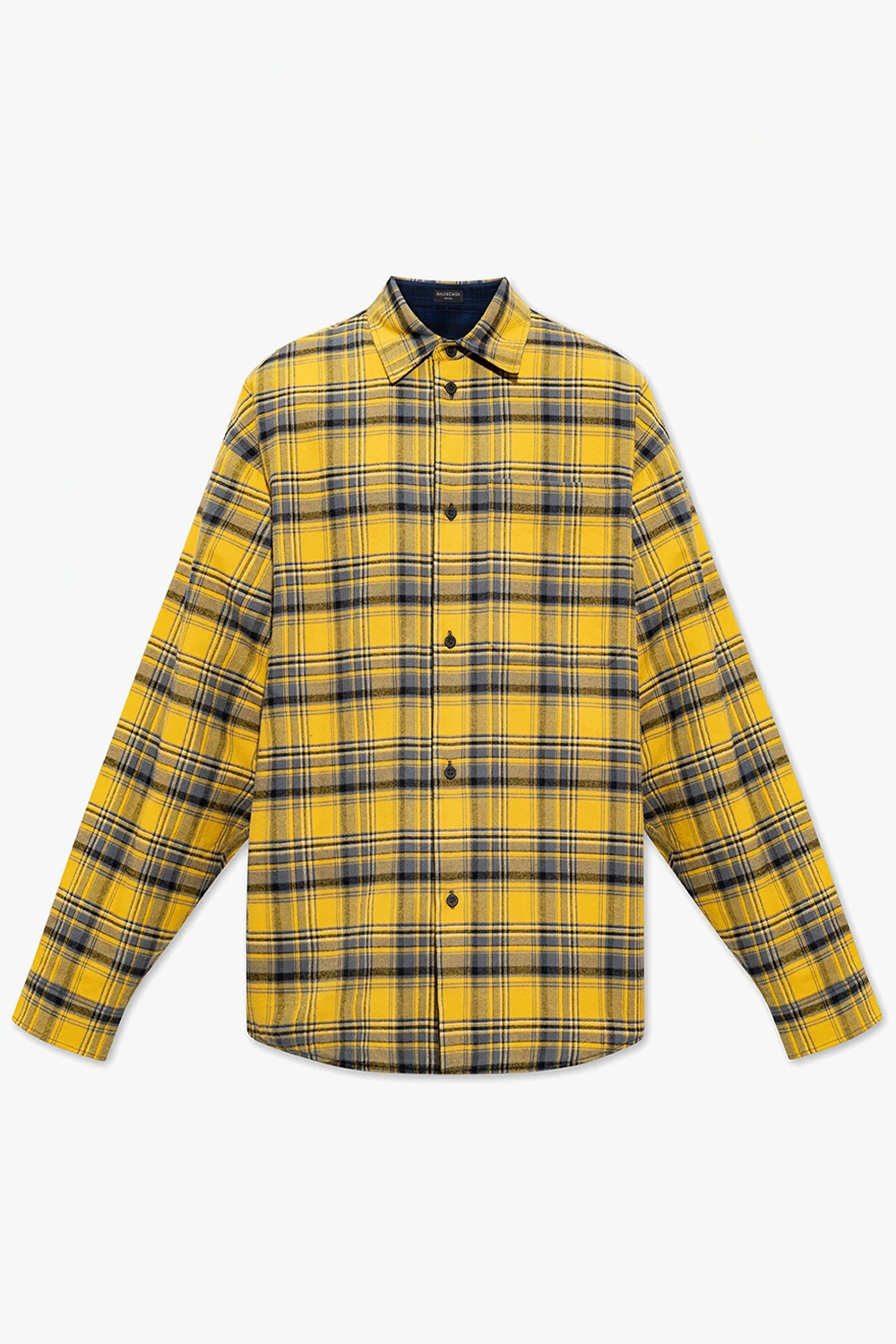 YELLOW  Reversible oversize shirt