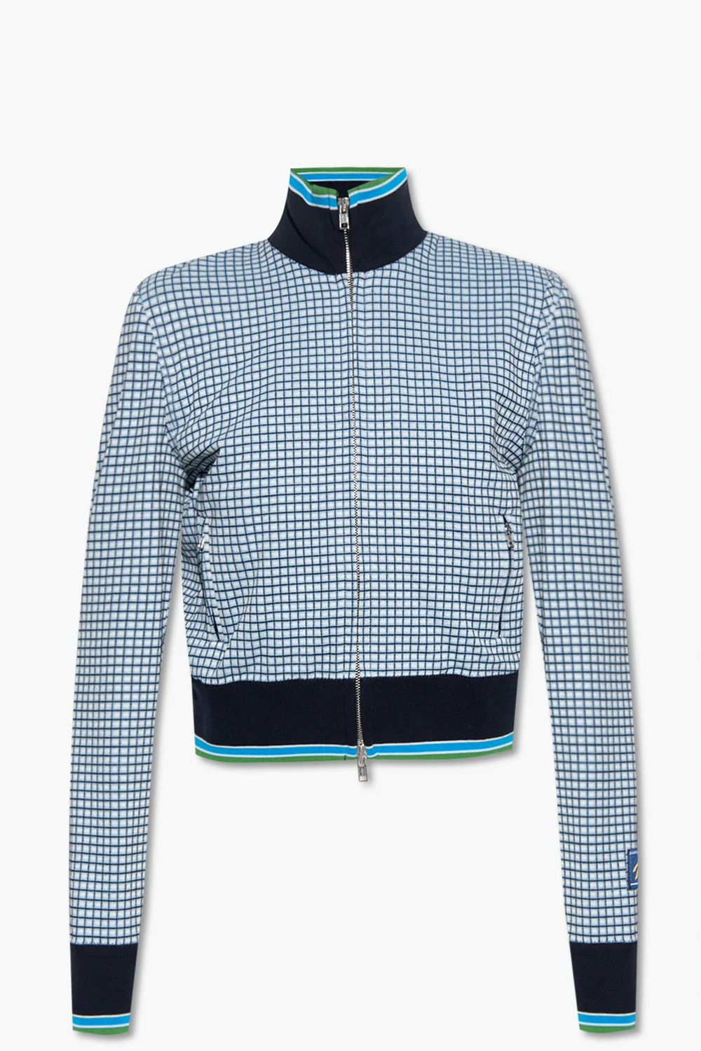 Bluza z wzorem w kratę